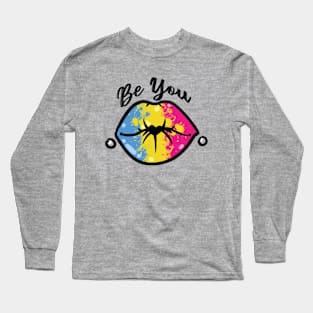 Be you : Pansexual Long Sleeve T-Shirt